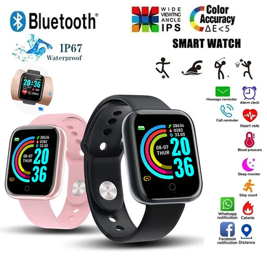 D20 Bluetooth Fitness Smart Watch Sleep Monitor