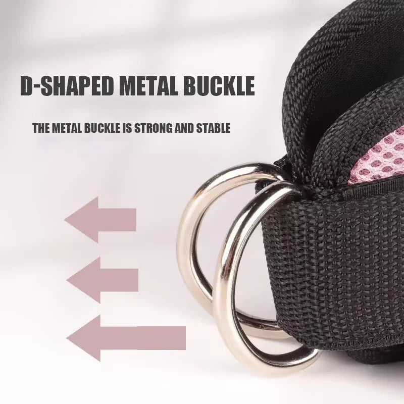 Ankle Straps Resistance Bands Fitness Workout Exercise Set