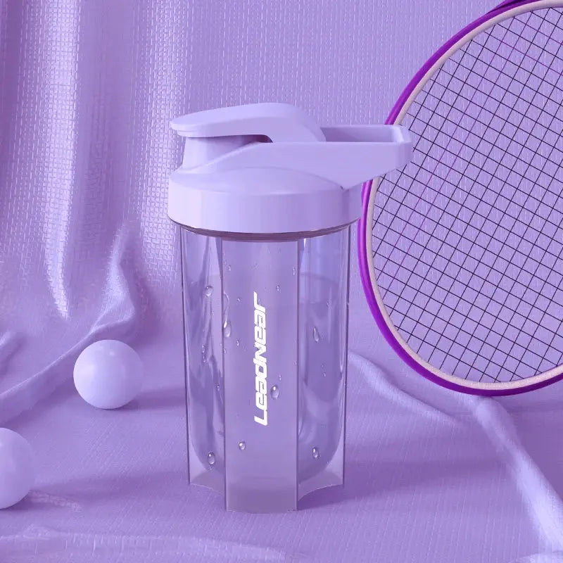 Portable 500ml Fitness Protein Shaker Bottle for Workouts