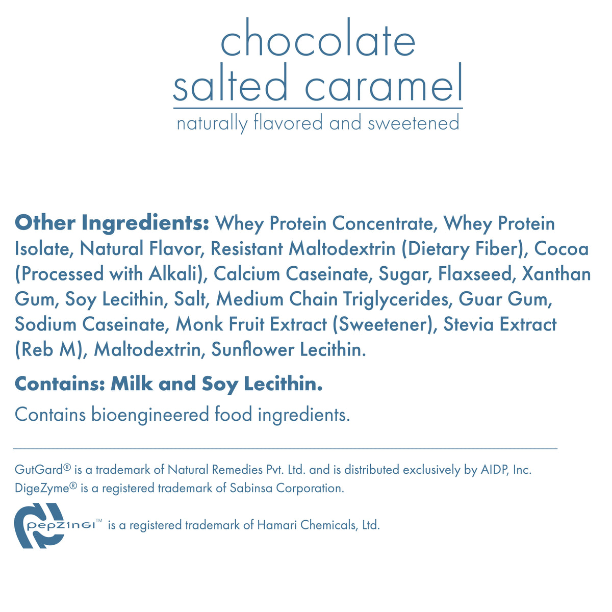 30g Protein Chocolate Salted Caramel Biocare Beverage 14 Count