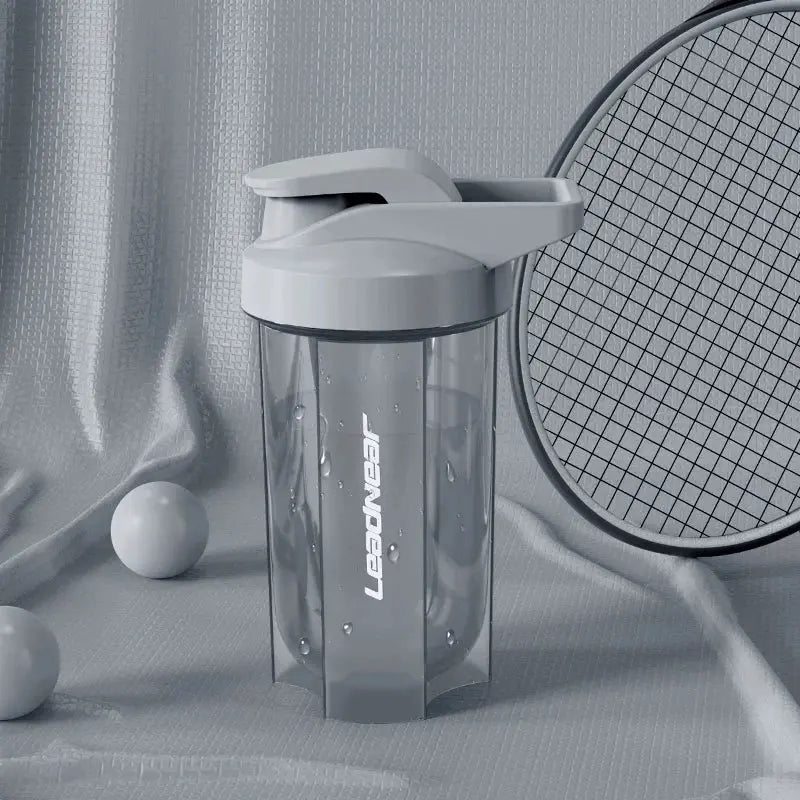 Portable 500ml Fitness Protein Shaker Bottle for Workouts