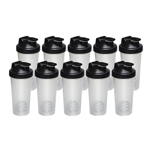 10 Pack 700ml Protein Supplement Blender Mixer Shaker