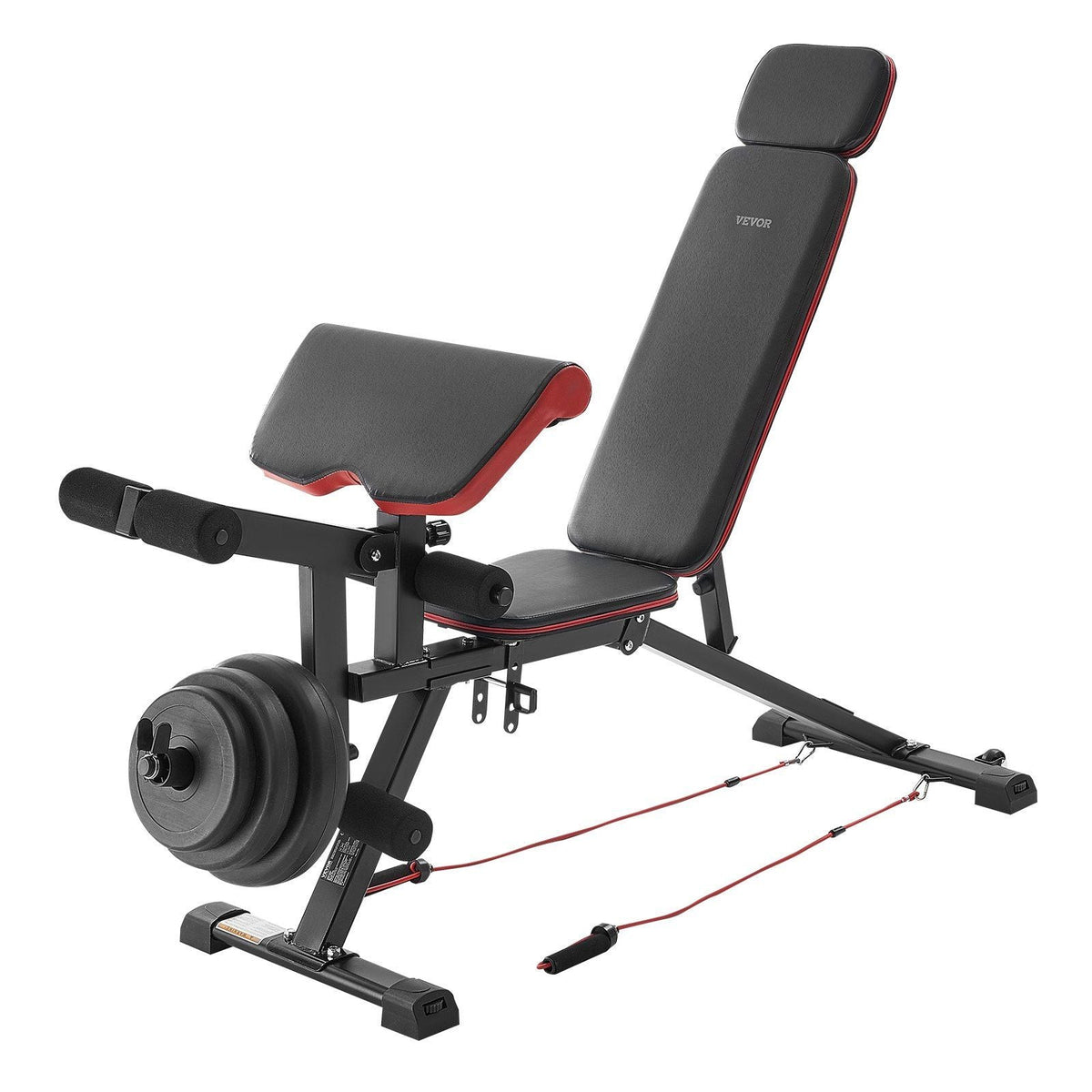Adjustable Sit Up Weight Bench for Home Gym