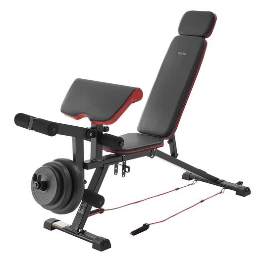 Adjustable Sit Up Weight Bench for Home Gym