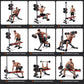 Multi Functional Weight Bench with Pulley Adjustable Backrest