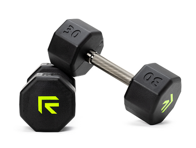 Octo Rubber Dumbbell for Home Strength Training Workouts
