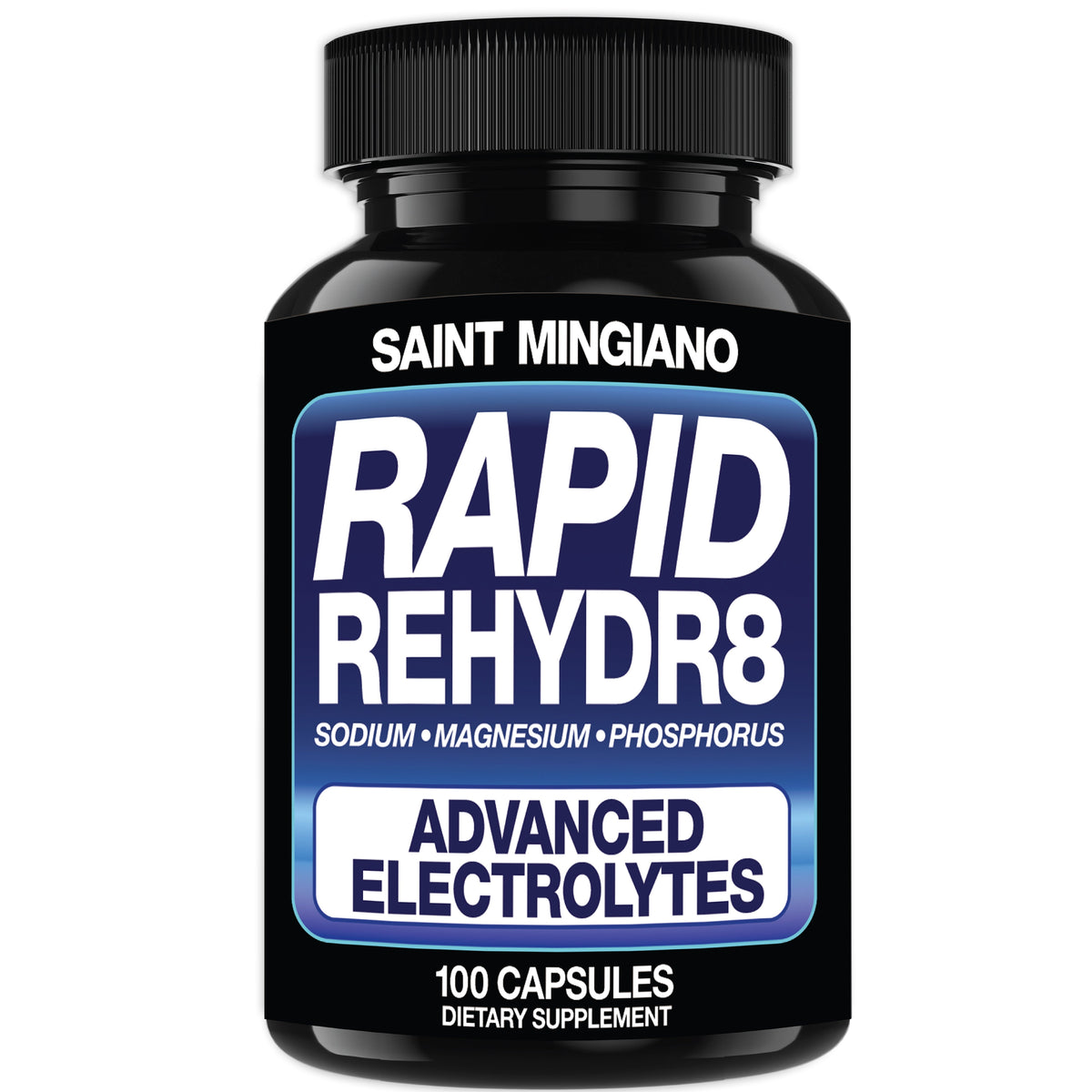 Rapid Rehydr8 Electrolyte Supplement Capsules for Muscle Recovery
