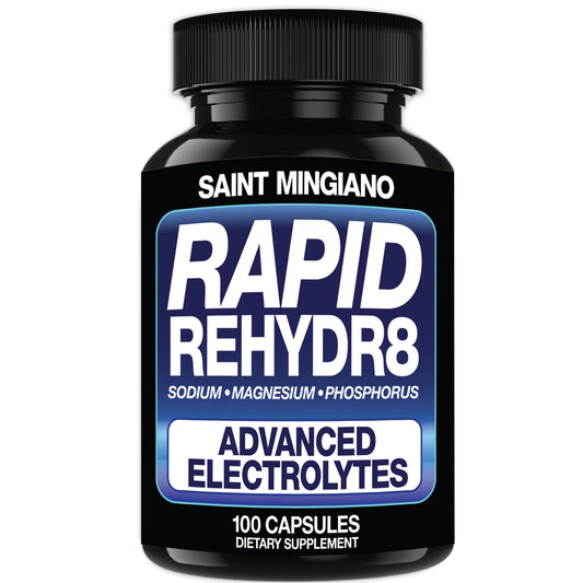 Rapid Rehydr8 Electrolyte Supplement Capsules for Muscle Recovery