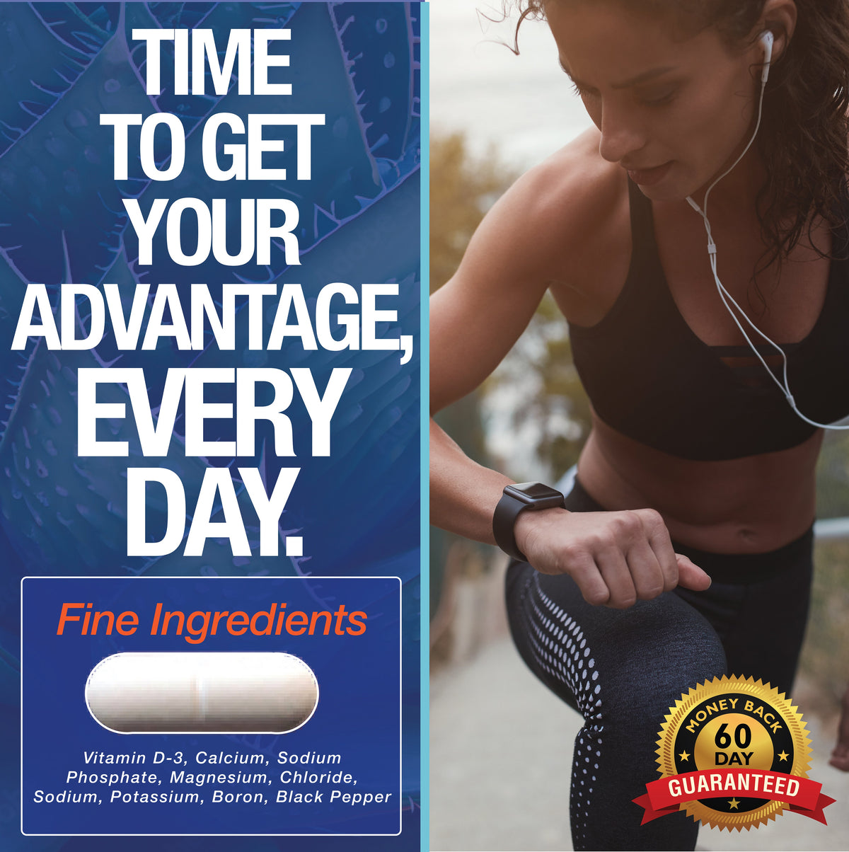 Rapid Rehydr8 Electrolyte Supplement Capsules for Muscle Recovery