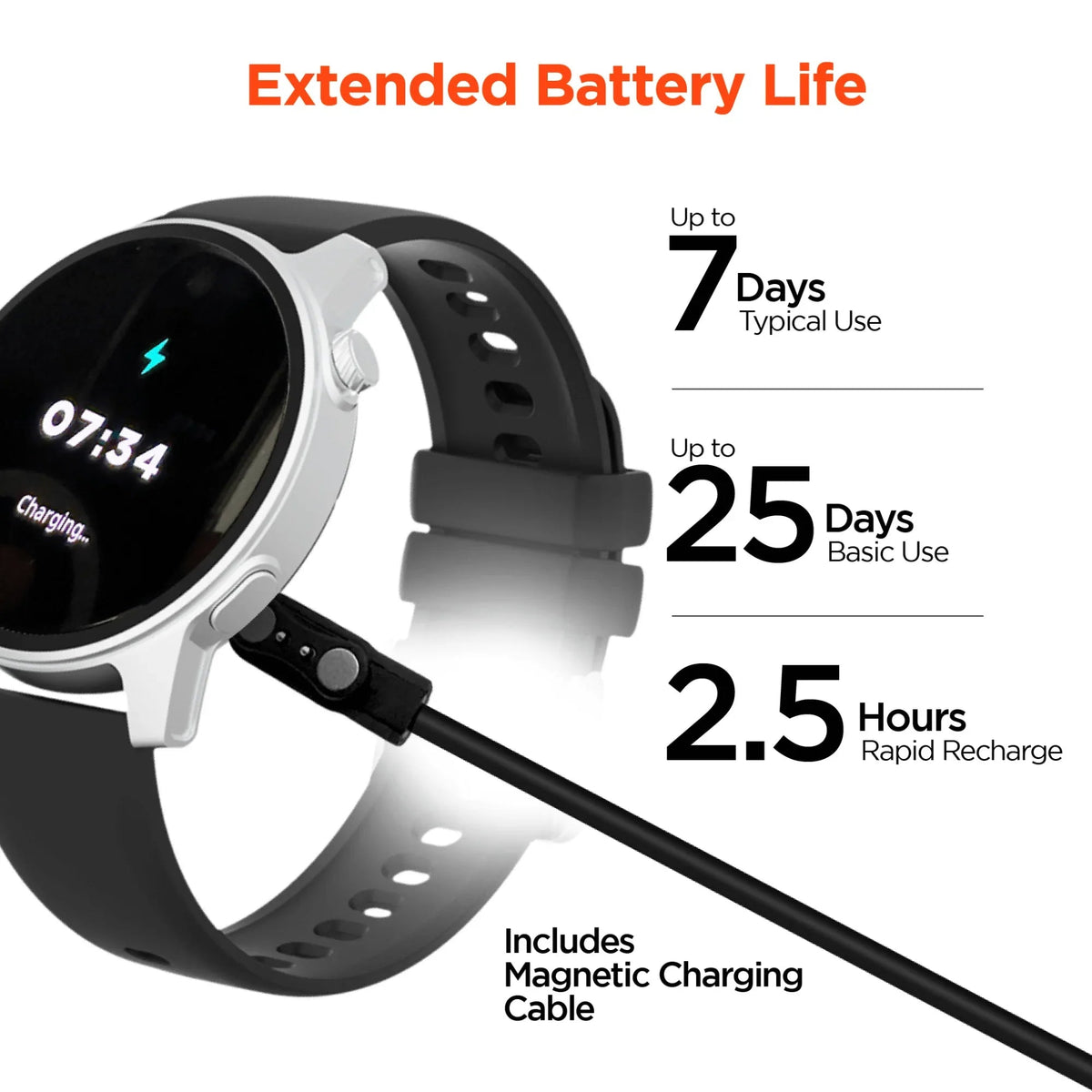 SmartWatch Fitness Tracker Activity Health Monitoring Wearable