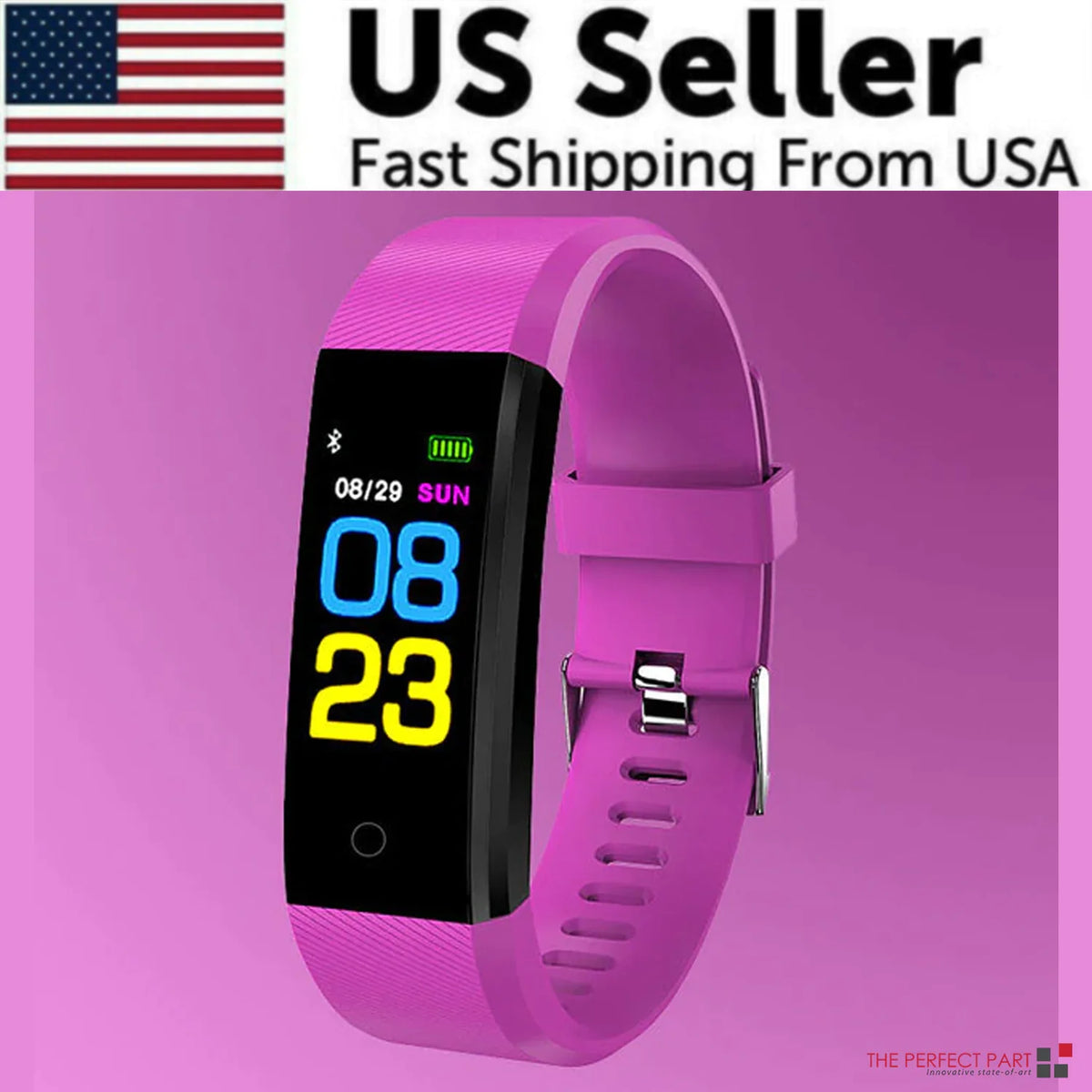 Smart Fitness Watch Activity Heart Rate Tracker Oxygen