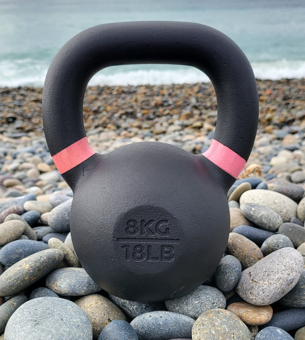Powder Coated Kettlebell for Strength Training Fitness Workouts