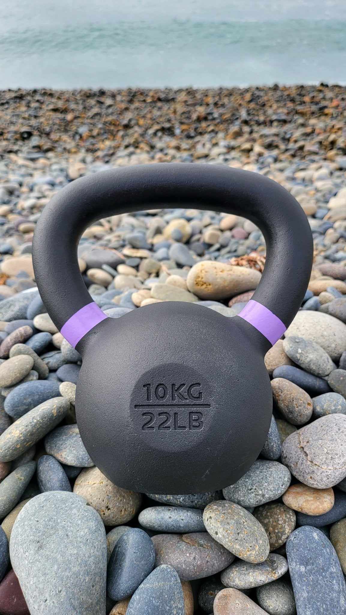 Powder Coated Kettlebell for Strength Training Fitness Workouts