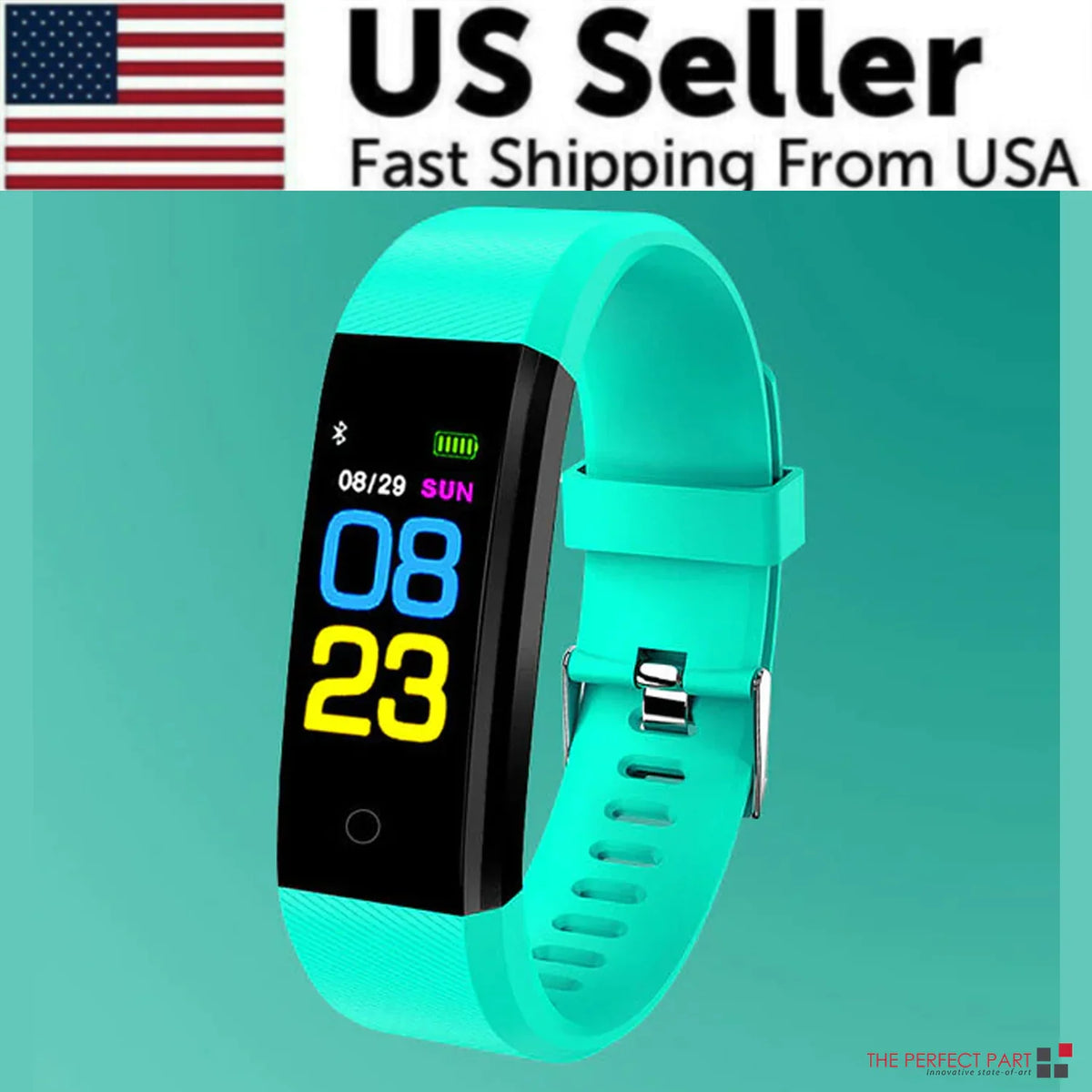 Smart Fitness Watch Activity Heart Rate Tracker Oxygen