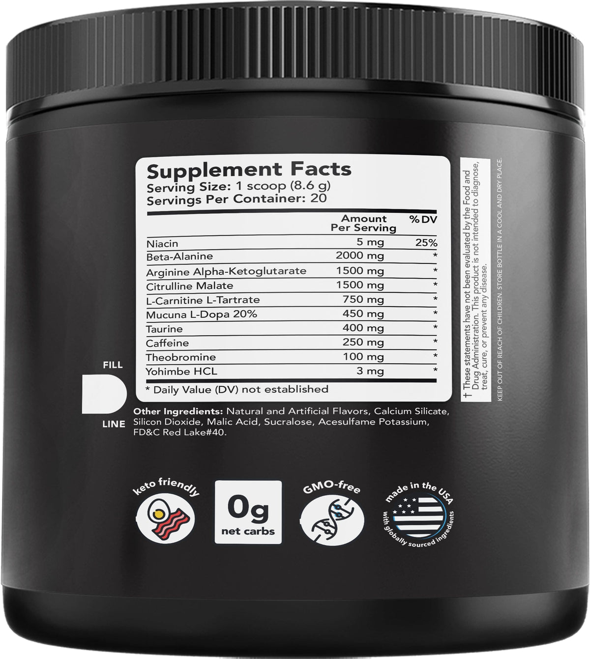 Watermelon Pre Workout Supplement for Fitness Training