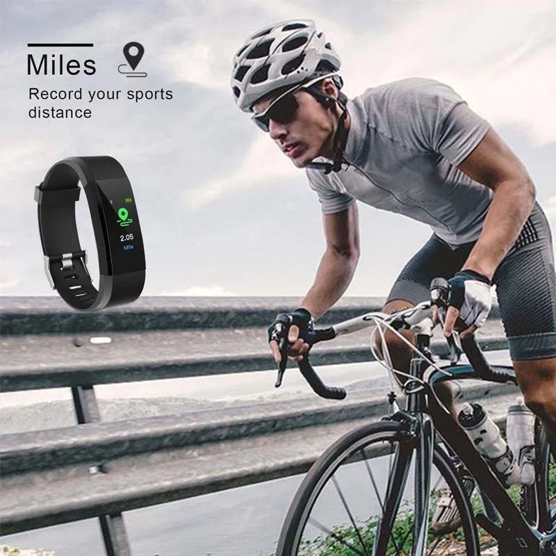 Smart Fitness Watch Activity Heart Rate Tracker Oxygen